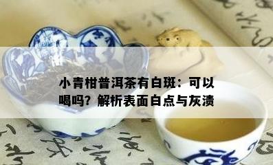 小青柑普洱茶有白斑：可以喝吗？解析表面白点与灰渍