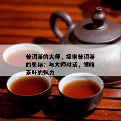 普洱茶的大师，探索普洱茶的奥秘：与大师对话，领略茶叶的魅力