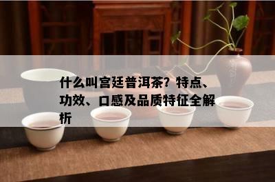 什么叫宫廷普洱茶？特点、功效、口感及品质特征全解析