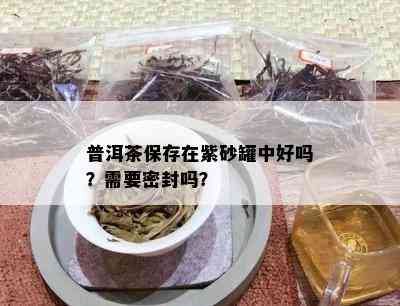 普洱茶保存在紫砂罐中好吗？需要密封吗？