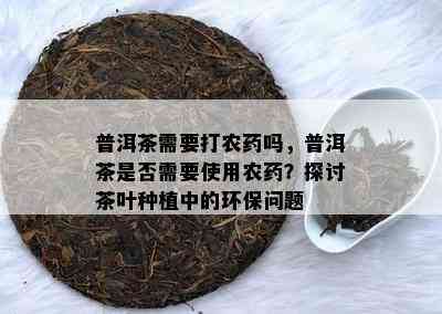 普洱茶需要打农吗，普洱茶是否需要使用农？探讨茶叶种植中的环保问题