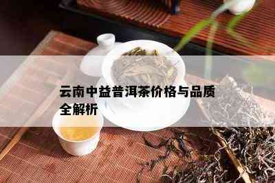 云南中益普洱茶价格与品质全解析