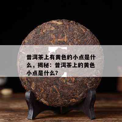 普洱茶上有黄色的小点是什么，揭秘：普洱茶上的黄色小点是什么？