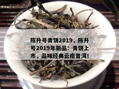 陈升号青饼2019，陈升号2019年新品：青饼上市，品味经典云南普洱！