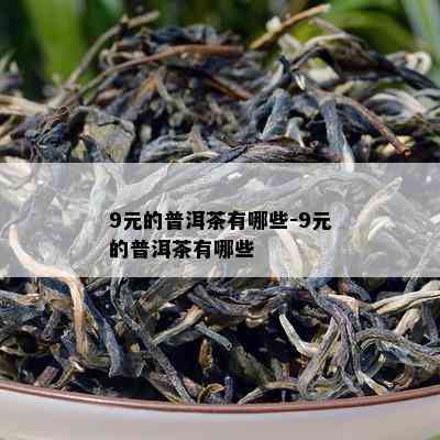 9元的普洱茶有哪些-9元的普洱茶有哪些