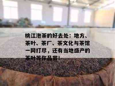 桃江泡茶的好去处：地方、茶叶、茶厂、茶文化与茶馆一网打尽，还有当地盛产的茶叶等你品尝！