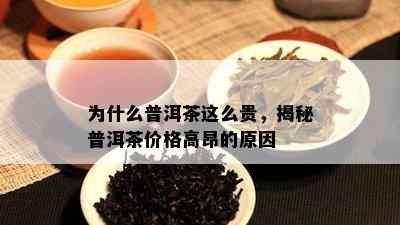 为什么普洱茶这么贵，揭秘普洱茶价格高昂的原因