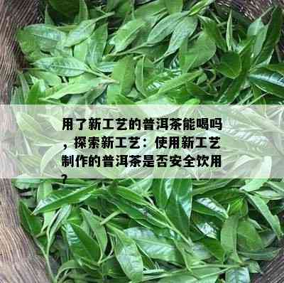 用了新工艺的普洱茶能喝吗，探索新工艺：使用新工艺制作的普洱茶是否安全饮用？