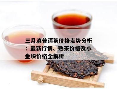 三月滇普洱茶价格走势分析：最新行情、熟茶价格及小金块价格全解析