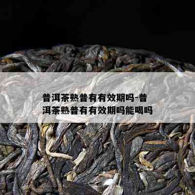 普洱茶熟普有有效期吗-普洱茶熟普有有效期吗能喝吗