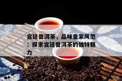 宫廷普洱茶，品味皇家风范：探索宫廷普洱茶的独特魅力