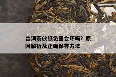 普洱茶放纸袋里会坏吗？原因解析及正确保存方法