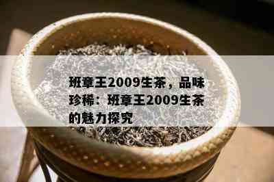 班章王2009生茶，品味珍稀：班章王2009生茶的魅力探究