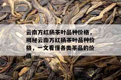 云南万红扬茶叶品种价格，揭秘云南万红扬茶叶品种价格，一文看懂各类茶品的价值