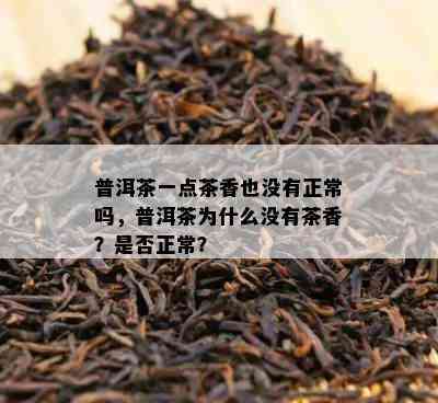 普洱茶一点茶香也没有正常吗，普洱茶为什么没有茶香？是否正常？