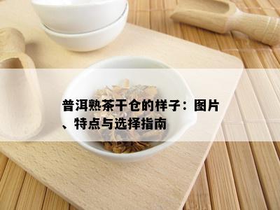 普洱熟茶干仓的样子：图片、特点与选择指南