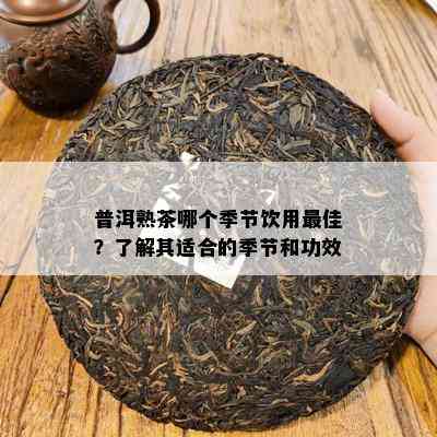 普洱熟茶哪个季节饮用更佳？了解其适合的季节和功效