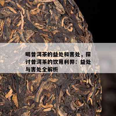 喝普洱茶的益处和害处，探讨普洱茶的饮用利弊：益处与害处全解析