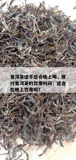 普洱茶适不适合晚上喝，探讨普洱茶的饮用时间：适合在晚上饮用吗？