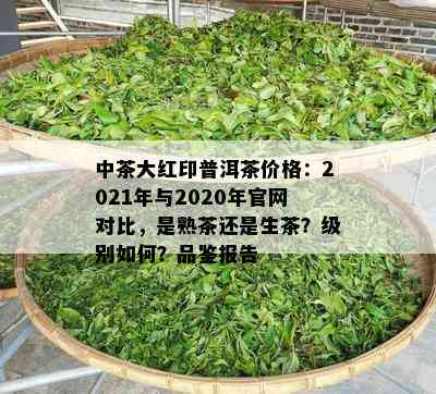 中茶大红印普洱茶价格：2021年与2020年官网对比，是熟茶还是生茶？级别如何？品鉴报告