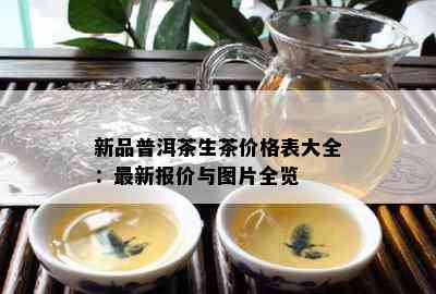 新品普洱茶生茶价格表大全：最新报价与图片全览