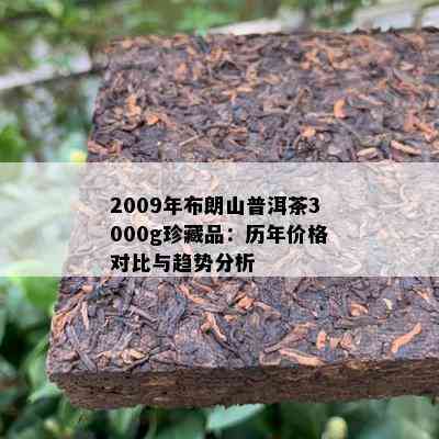 2009年布朗山普洱茶3000g珍藏品：历年价格对比与趋势分析