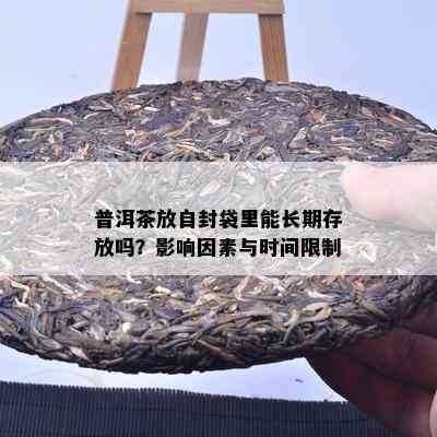 普洱茶放自封袋里能长期存放吗？影响因素与时间限制