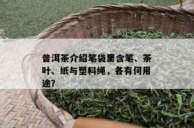 普洱茶介绍笔袋里含笔、茶叶、纸与塑料绳，各有何用途？