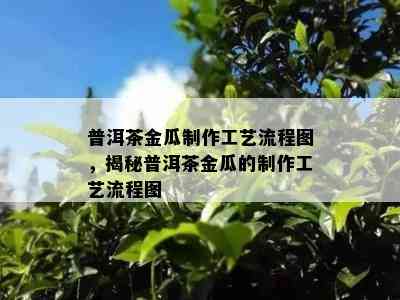 普洱茶金瓜制作工艺流程图，揭秘普洱茶金瓜的制作工艺流程图