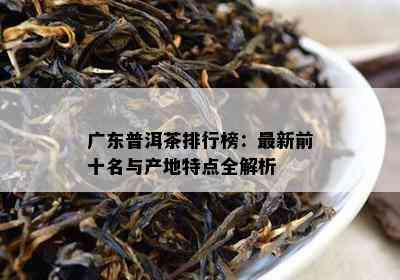 广东普洱茶排行榜：最新前十名与产地特点全解析