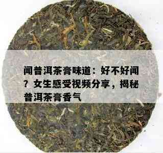 闻普洱茶膏味道：好不好闻？女生感受视频分享，揭秘普洱茶膏香气