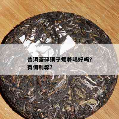 普洱茶碎银子煮着喝好吗？有何利弊？