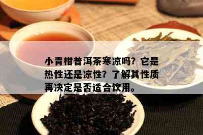 小青柑普洱茶寒凉吗？它是热性还是凉性？了解其性质再决定是否适合饮用。