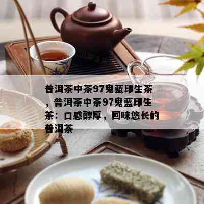 普洱茶中茶97鬼蓝印生茶，普洱茶中茶97鬼蓝印生茶：口感醇厚，回味悠长的普洱茶