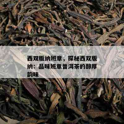 西双版纳班章，探秘西双版纳：品味班章普洱茶的醇厚韵味