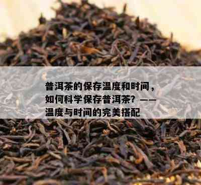 普洱茶的保存温度和时间，如何科学保存普洱茶？——温度与时间的完美搭配