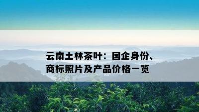 云南土林茶叶：国企身份、商标照片及产品价格一览