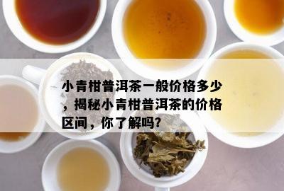 小青柑普洱茶一般价格多少，揭秘小青柑普洱茶的价格区间，你了解吗？