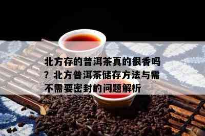 北方存的普洱茶真的很香吗？北方普洱茶储存方法与需不需要密封的问题解析