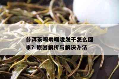 普洱茶喝着喉咙发干怎么回事？原因解析与解决办法