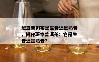 班章普洱茶是生普还是熟普，揭秘班章普洱茶：它是生普还是熟普？