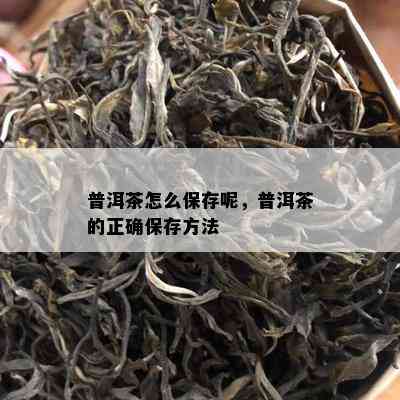 普洱茶怎么保存呢，普洱茶的正确保存方法