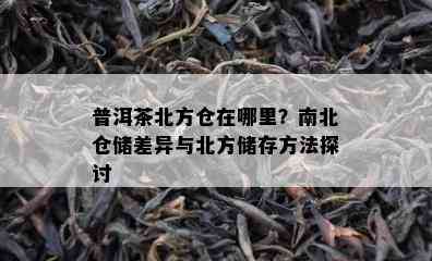 普洱茶北方仓在哪里？南北仓储差异与北方储存方法探讨