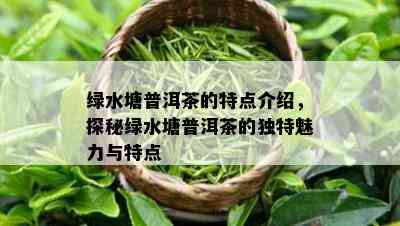 绿水塘普洱茶的特点介绍，探秘绿水塘普洱茶的独特魅力与特点