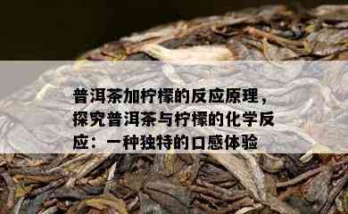 普洱茶加柠檬的反应原理，探究普洱茶与柠檬的化学反应：一种独特的口感体验