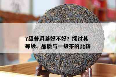 7级普洱茶好不好？探讨其等级、品质与一级茶的比较