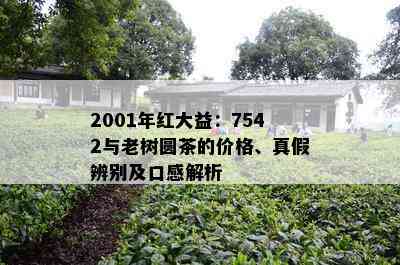 2001年红大益：7542与老树圆茶的价格、真假辨别及口感解析