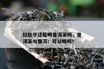 拉肚子还能喝普洱茶吗，普洱茶与腹泻：可以喝吗？