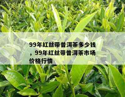 99年红丝带普洱茶多少钱，99年红丝带普洱茶市场价格行情