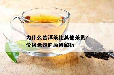 为什么普洱茶比其他茶贵？价格悬殊的原因解析